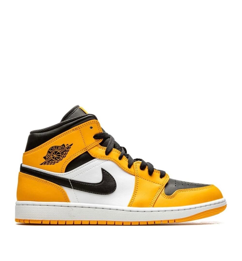 Air Jordan 1 Mid 'Reverse Yellow Toe